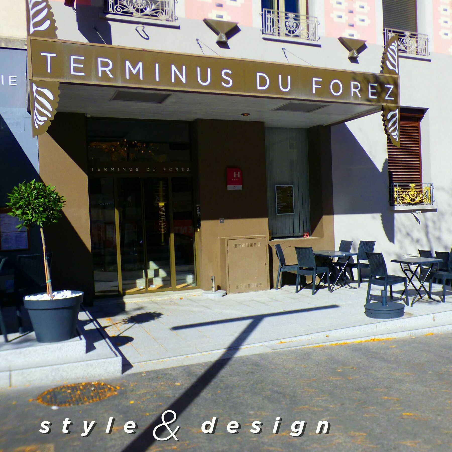 Terminus Du Forez Saint-Etienne Centre Gare Chateaucreux Экстерьер фото